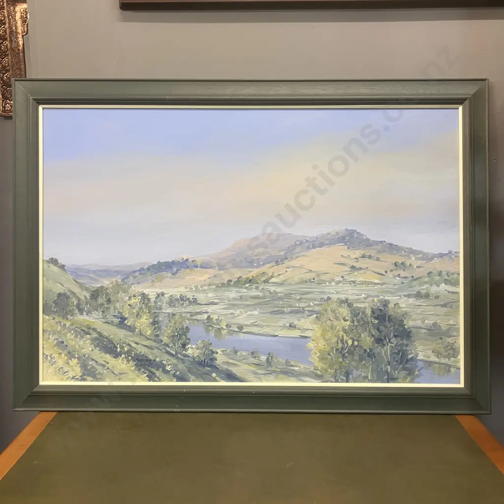 M Berryman 81 Landscape Framed Original Artwork. 70 x 100cm Image 1++