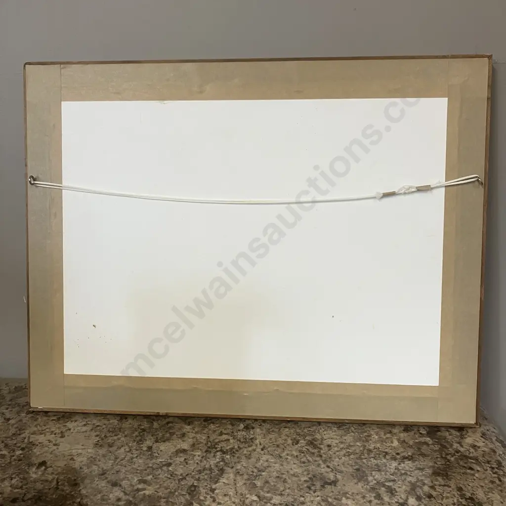 Hampton Court Palace Print, c1827 by Henry Bryan Ziegler. 36 x 46cm Framed Print Image 1++