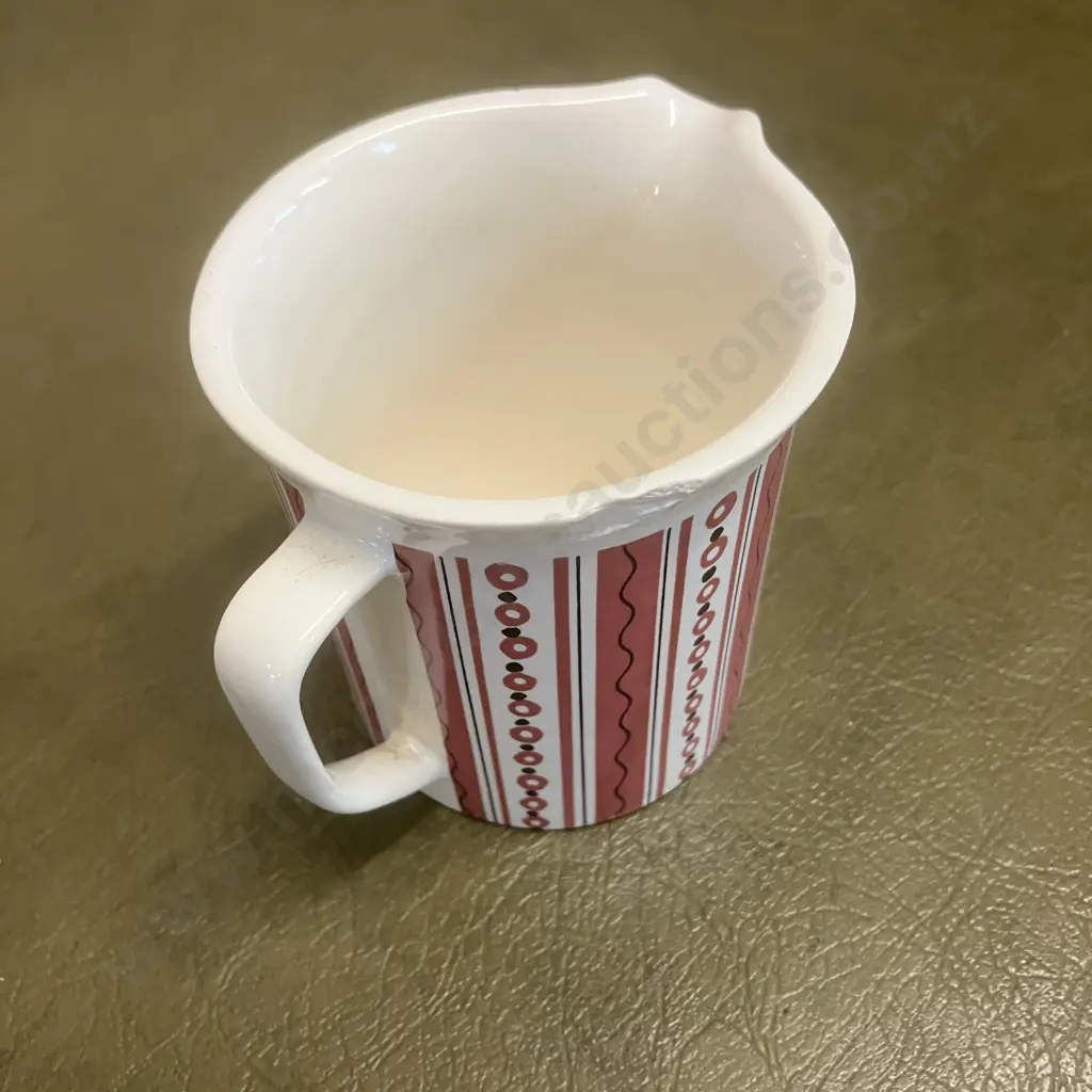 Mid Century Modern Villeroy & Boch "Festival" Coffee Pot With Lid & Creamer Image 1++