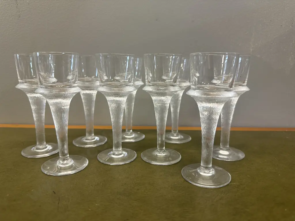 Peill & Putzler Schnapsgaser Liquor Glasses With Textured Stem Image 1++