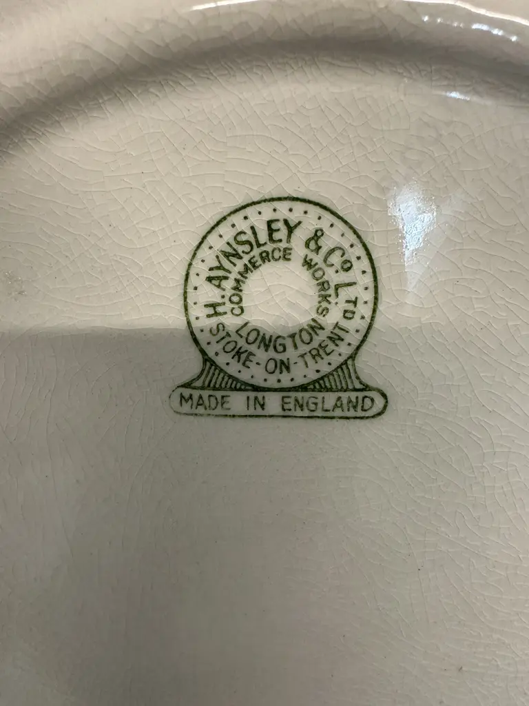 H.Aynsley & Co Vintage Dessert Dinner Plate Dia28cm. Image 1++