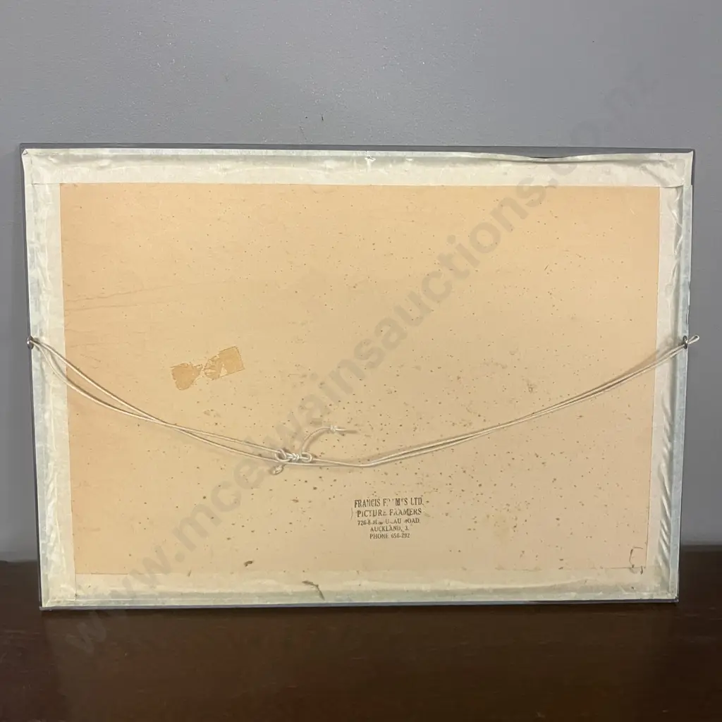 Peter Arnold Signed "The Morning Cottage Russell 1981" Lithograph. 33.5 x 48cm Image 1++