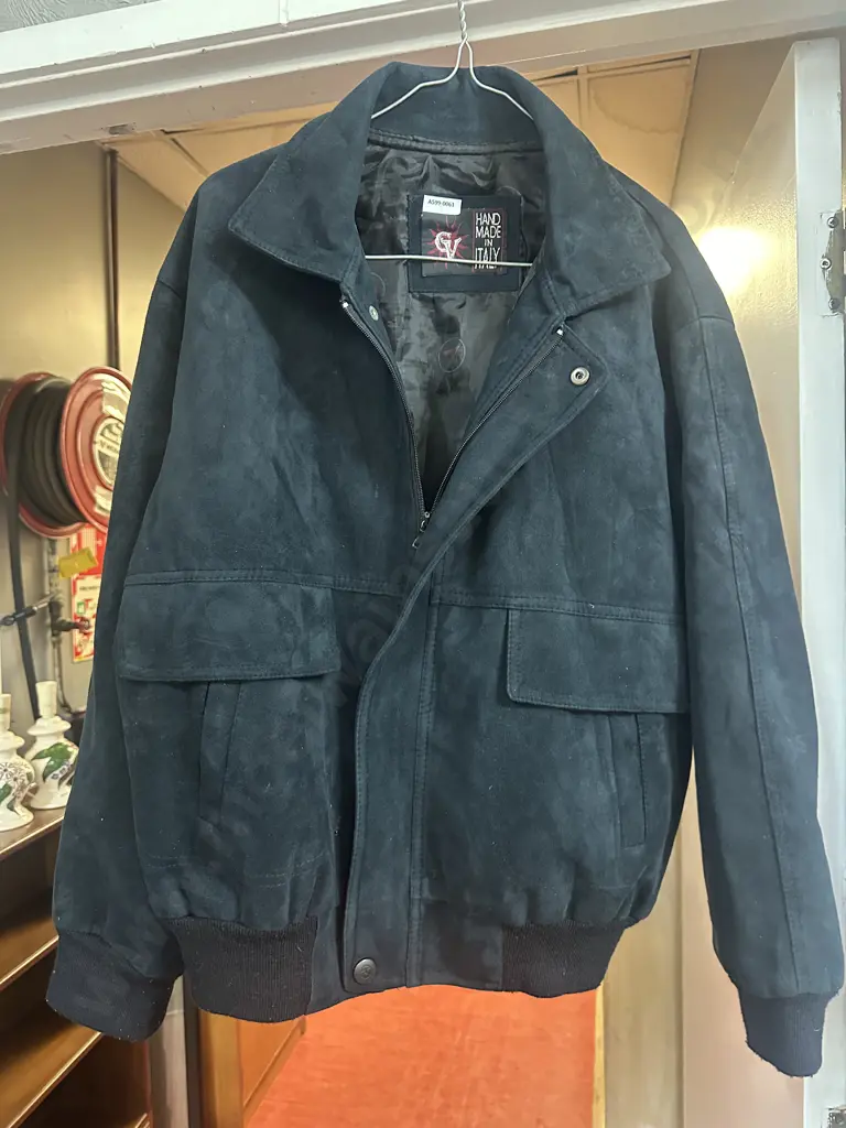 Dark Suede Jacket Image 1++