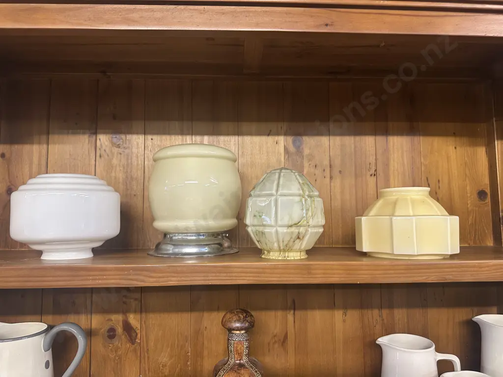 Selection Of Art Deco Glass Light Shade  Image 1++