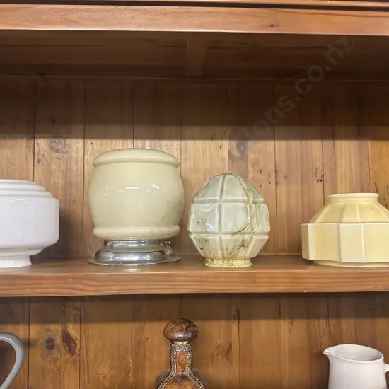 Selection Of Art Deco Glass Light Shade 