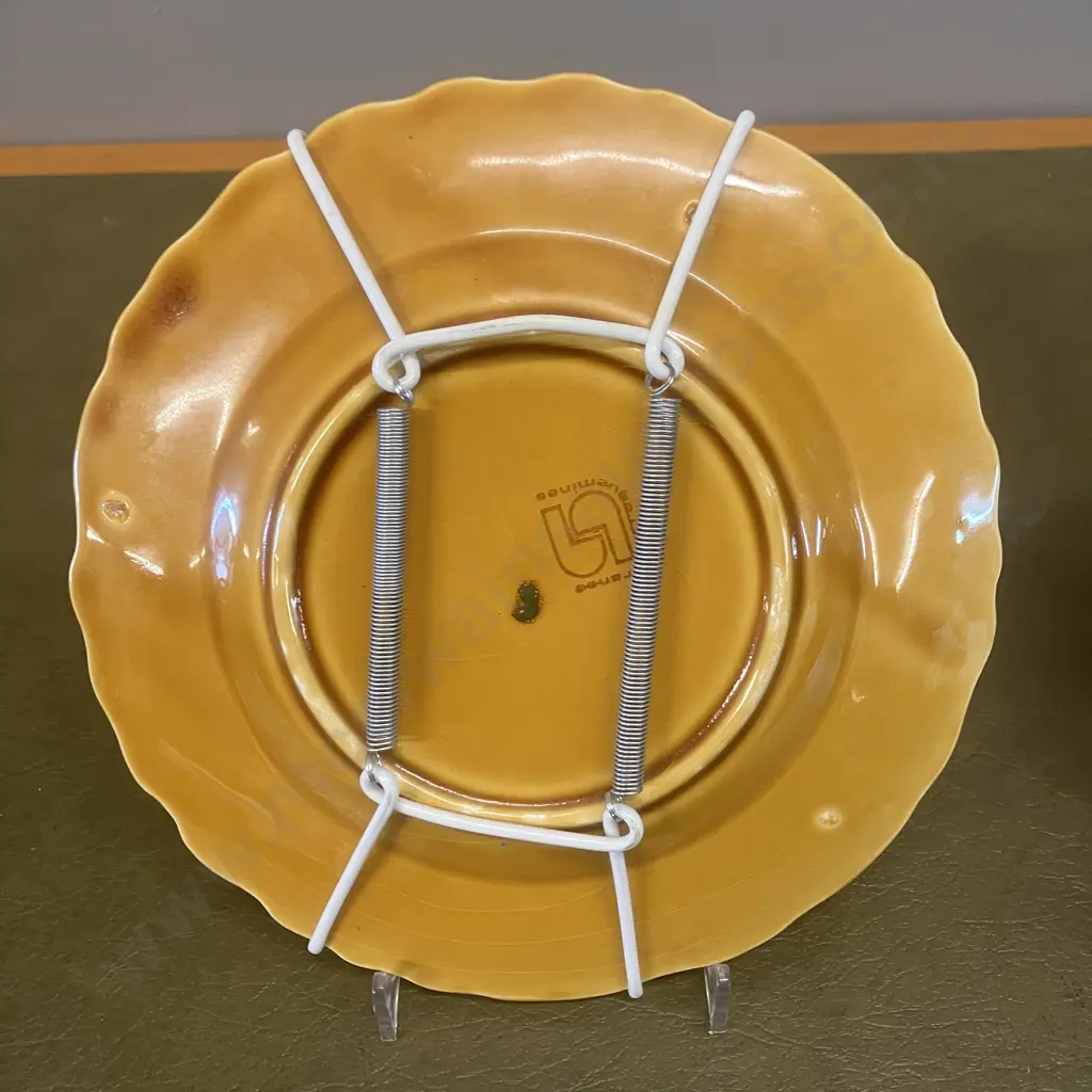 Sarreguemines France Wall Plates x 2 Image 1++