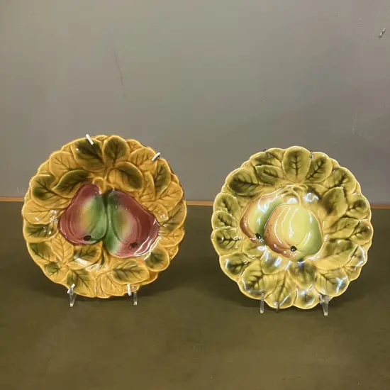 Sarreguemines France Wall Plates x 2