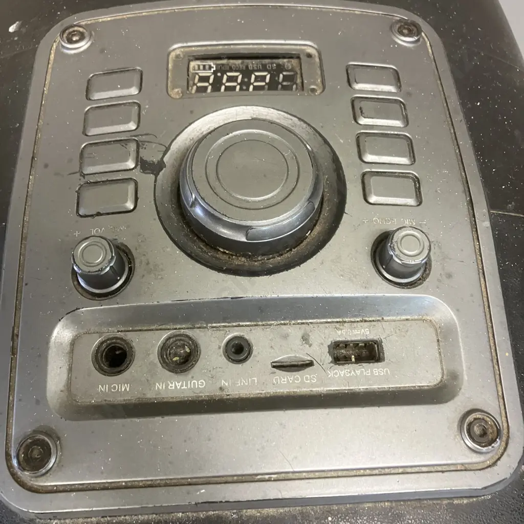 JVC Portable Party Speaker JVPX8212018BK Image 1++