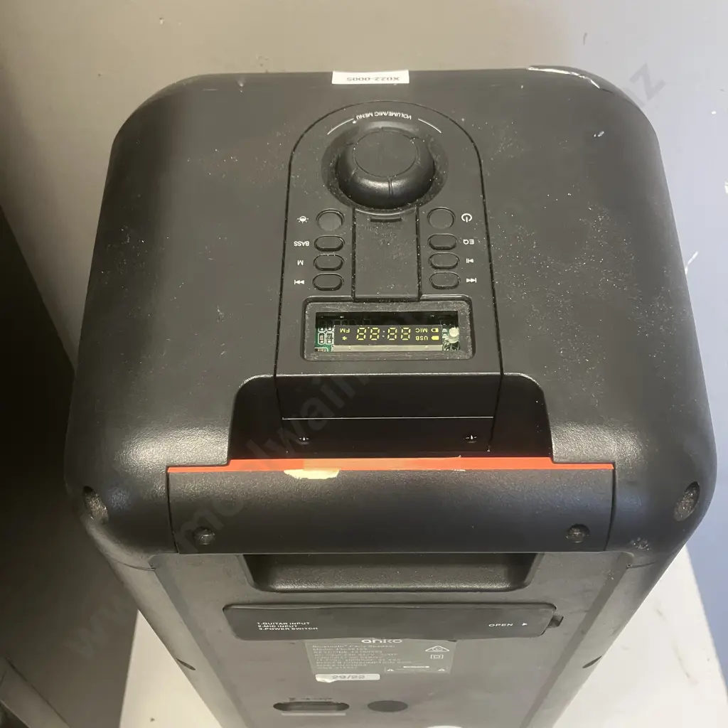 Anko Party Speaker (As Found) With Anko Entertainment Speaker Image 1++