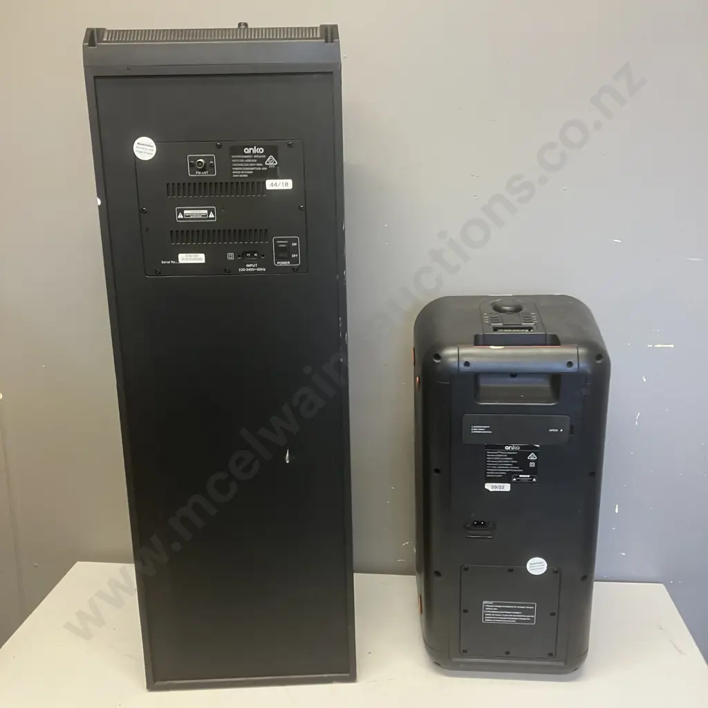 Anko Party Speaker (As Found) With Anko Entertainment Speaker Image 1++