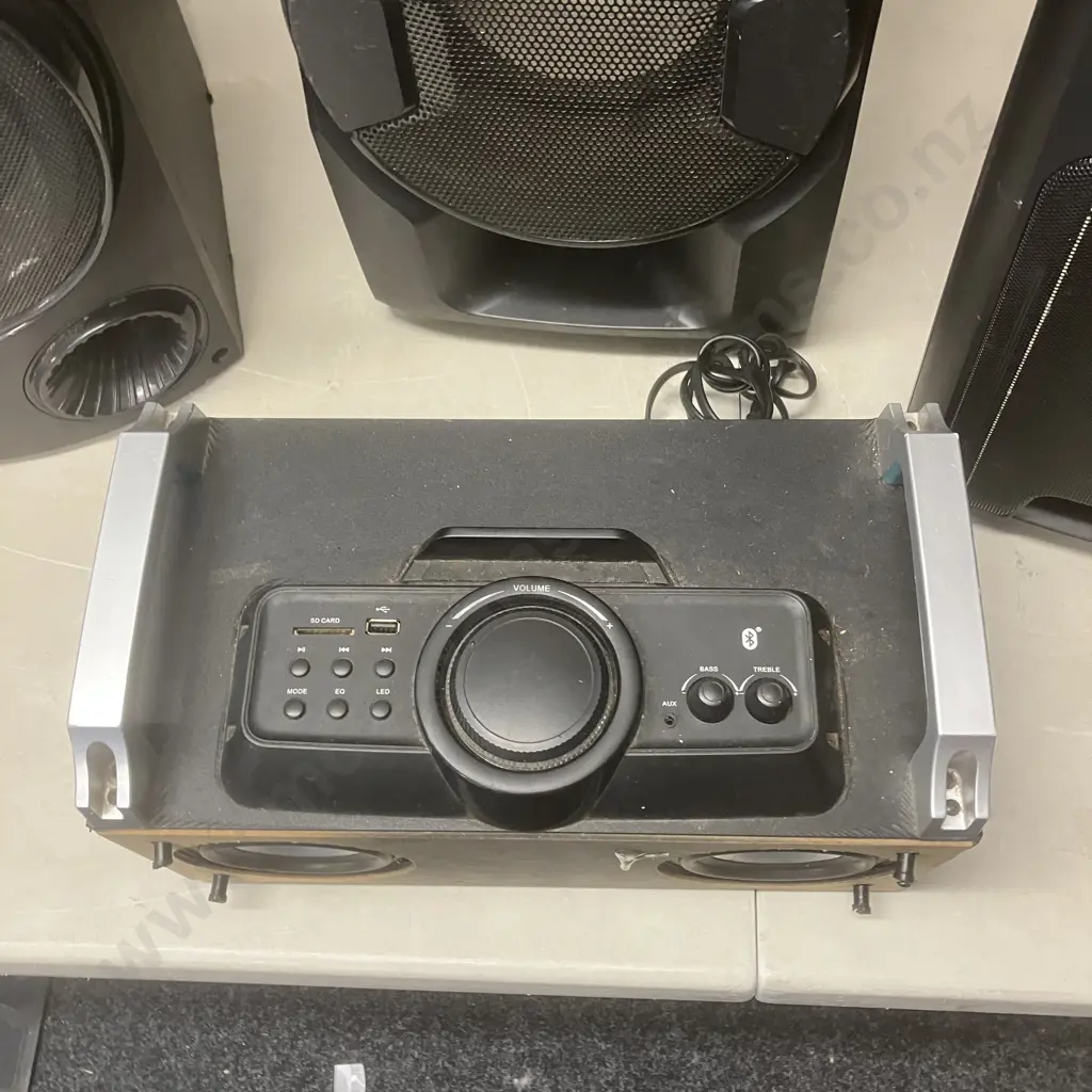 Anko Bluetooth Speaker, Bluetooth Grand Speaker, Veon Mini System With Damaged Sony MHC-V11 Image 1++