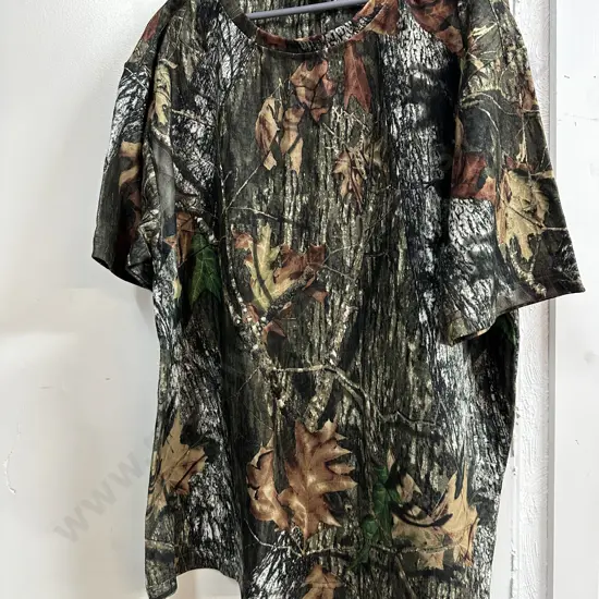 Line 7 Camouflage Fleece Tee Size 2XL