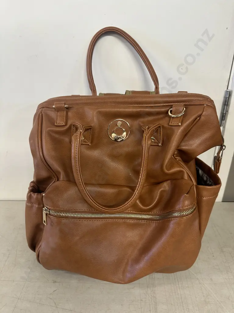 Isoki Vegan Leather Byron Backpack (as found) Image 1++