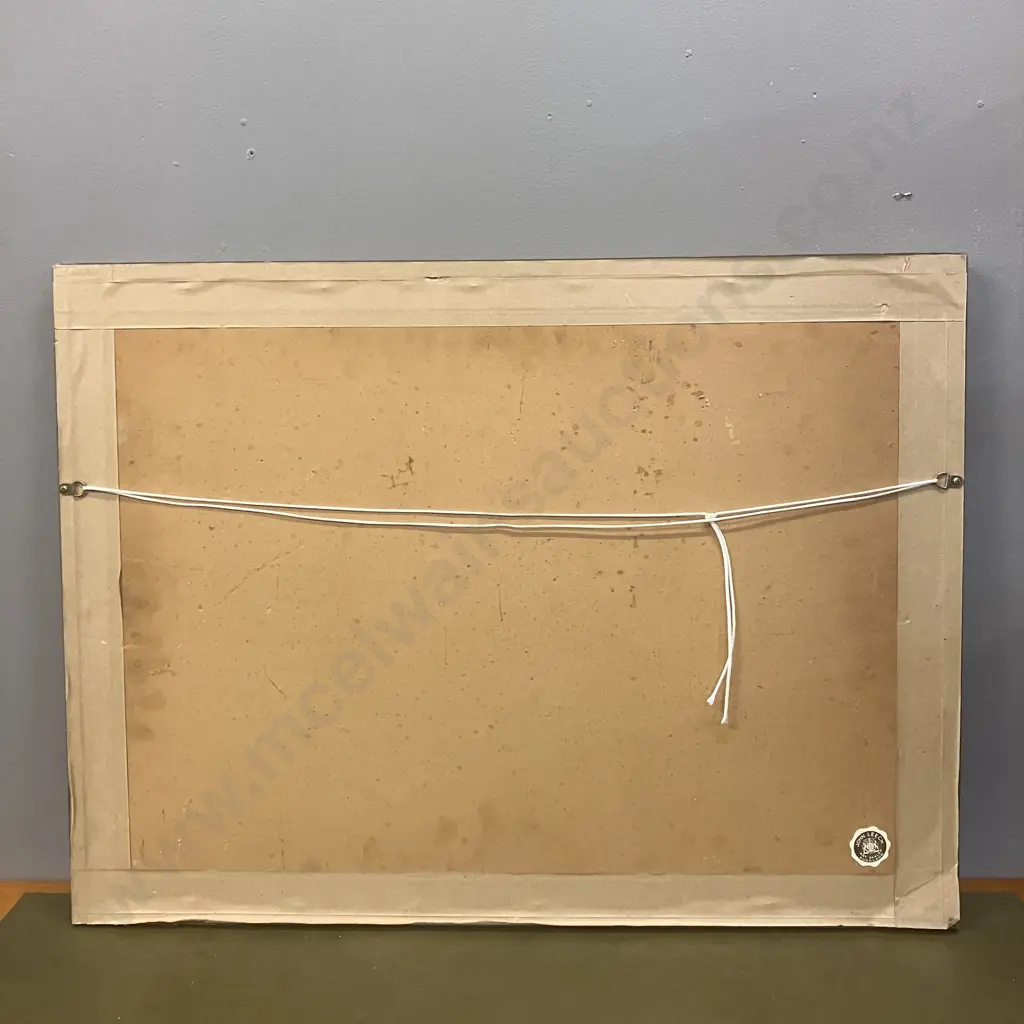 GE Gill "Ford Phaeton 1929" Framed Original Artwork. 52 x 70cm Image 1++