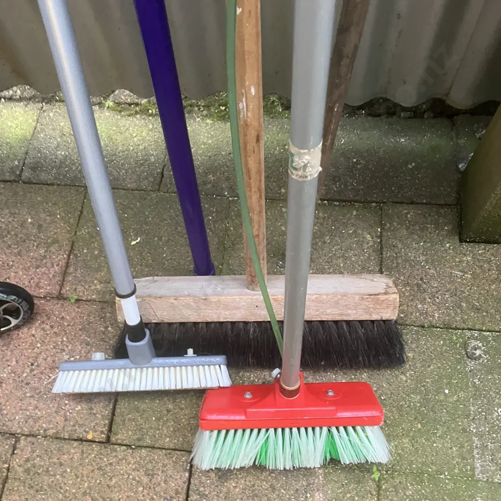House Wash Broom, Window Wash Brush, House Broom Etc Image 1++
