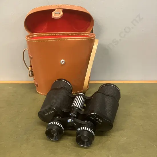 Proloisirs 12 X 50mm Lens Coated Binoculars Including Leather Case