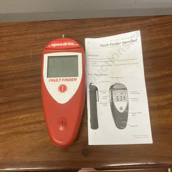Speedrite Fault Finder With User Manual