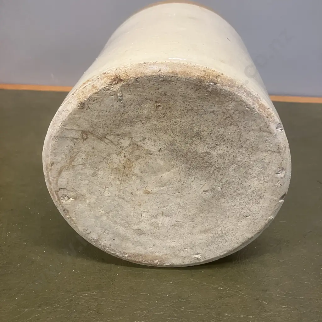 Antique Victorian Doulton Lambeth Saltglazed Earthenware Flagon (c1882 - 1902) Image 1++