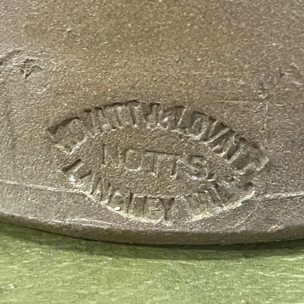 Pair of Stoneware Salt Glazed Lovatt & Lovatt Ink Bottles With Pouring Lip & Antique Ink Pot. H24,11 & 5cm Image 1++