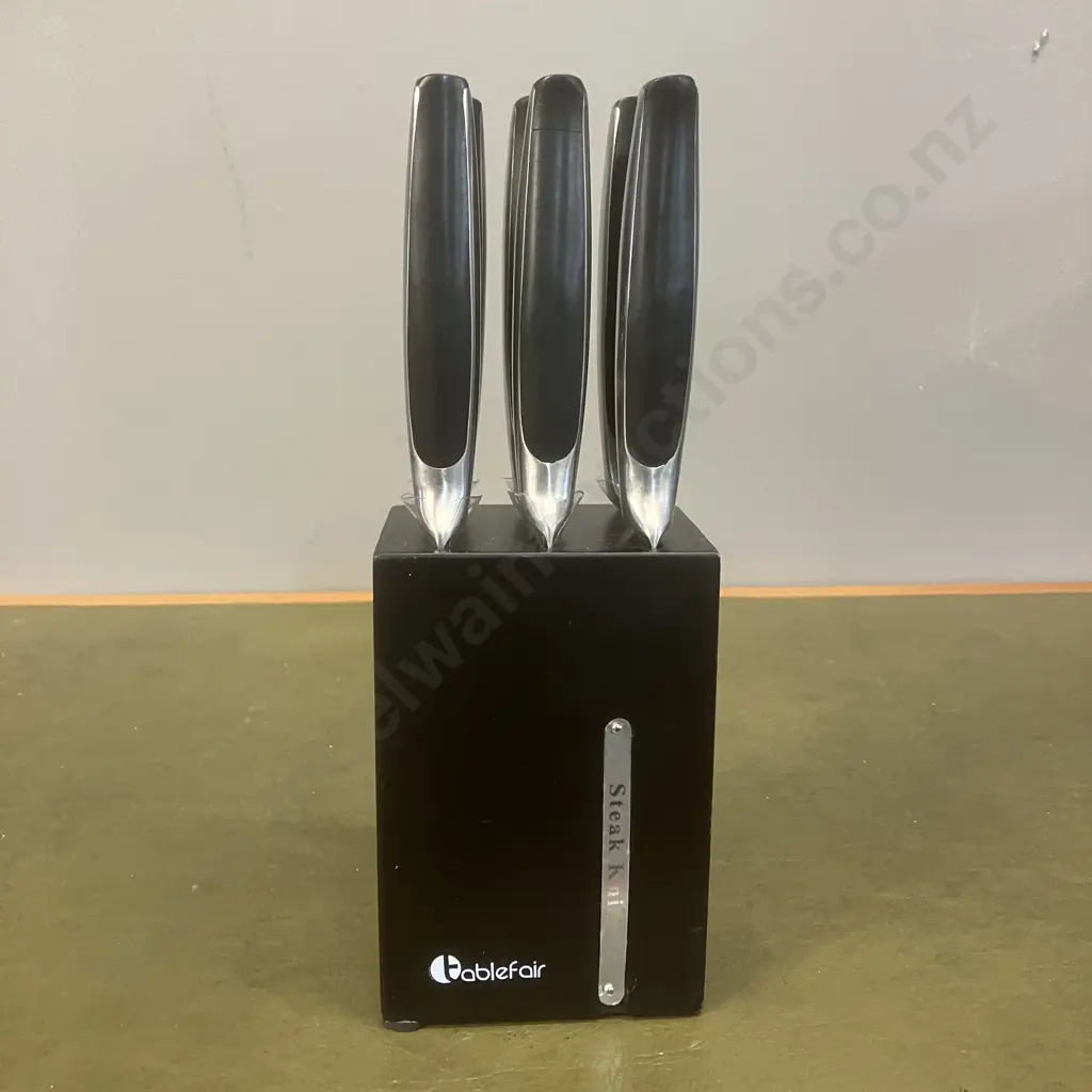 Tablefair Steak Knife Block Set Of 6 Image 1++