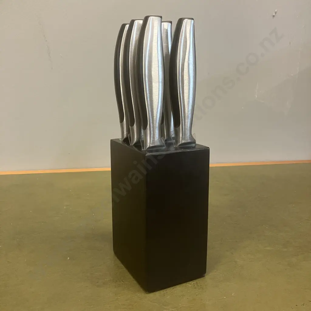 Tablefair Steak Knife Block Set Of 6 Image 1++