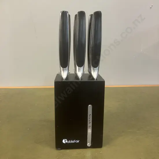 Tablefair Steak Knife Block Set Of 6