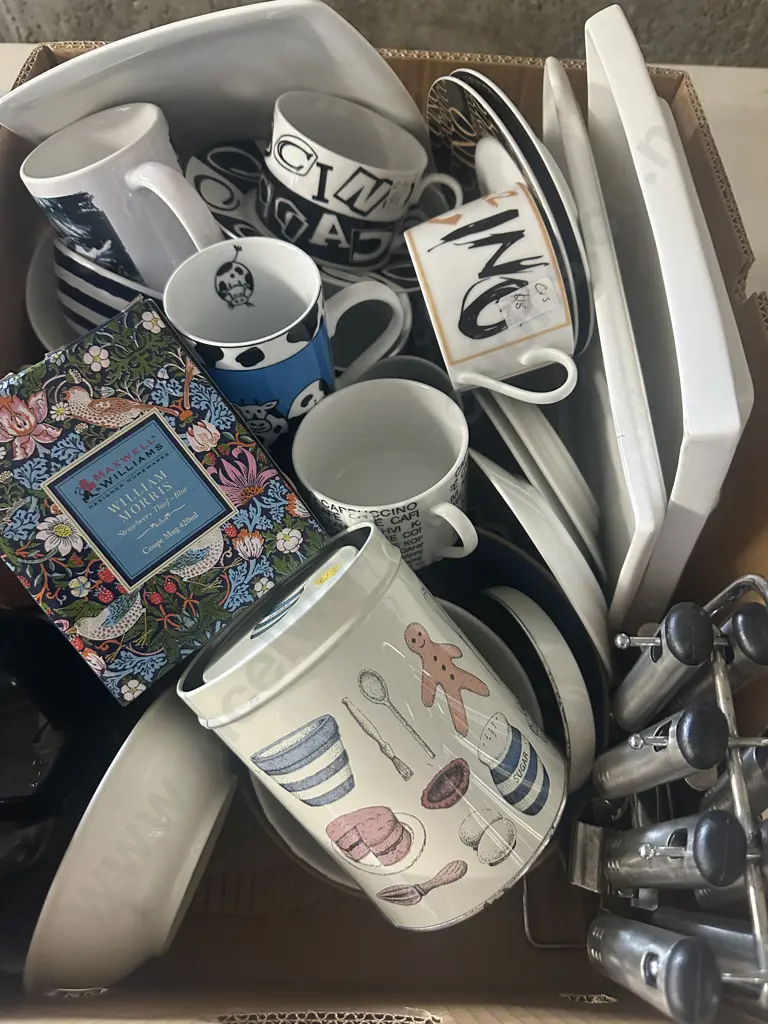 Assorted Coffee & Teaware, Platters  Including Maxwell Willams Etc Image 1++