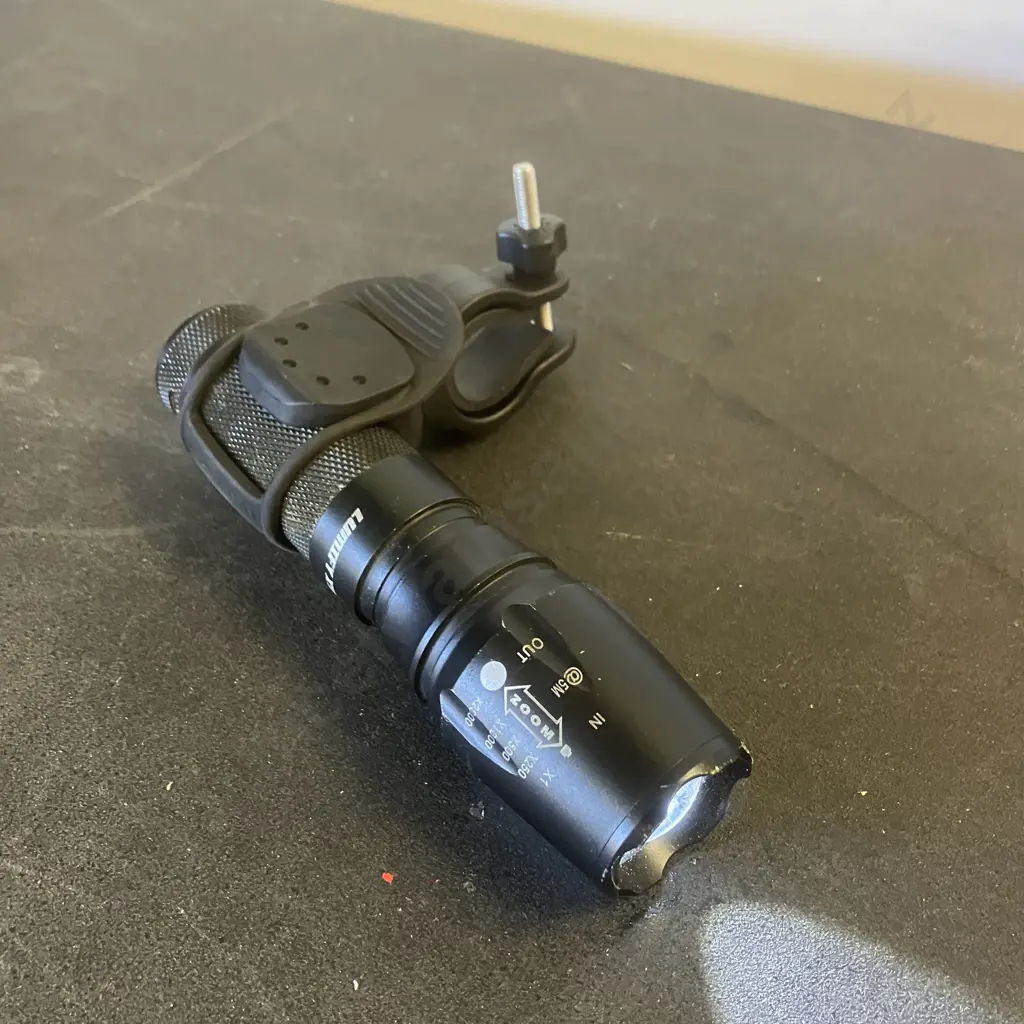 LUMIFY X9 Flashlight (BLACK) With Mount (No Charger) Image 1++