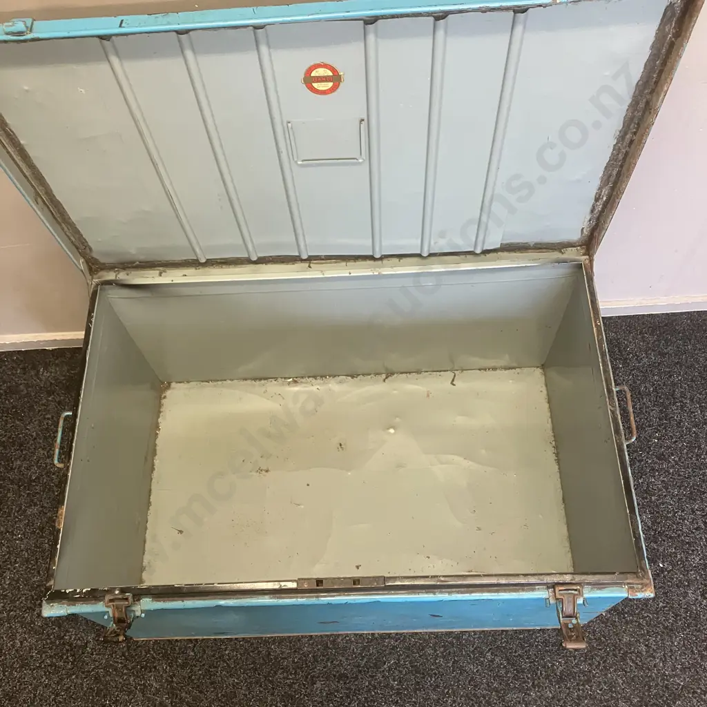Vintage UANDI Uniform Case - 'Airtight Antproof' Best English Steel. H45 W91 D60cm Image 1++
