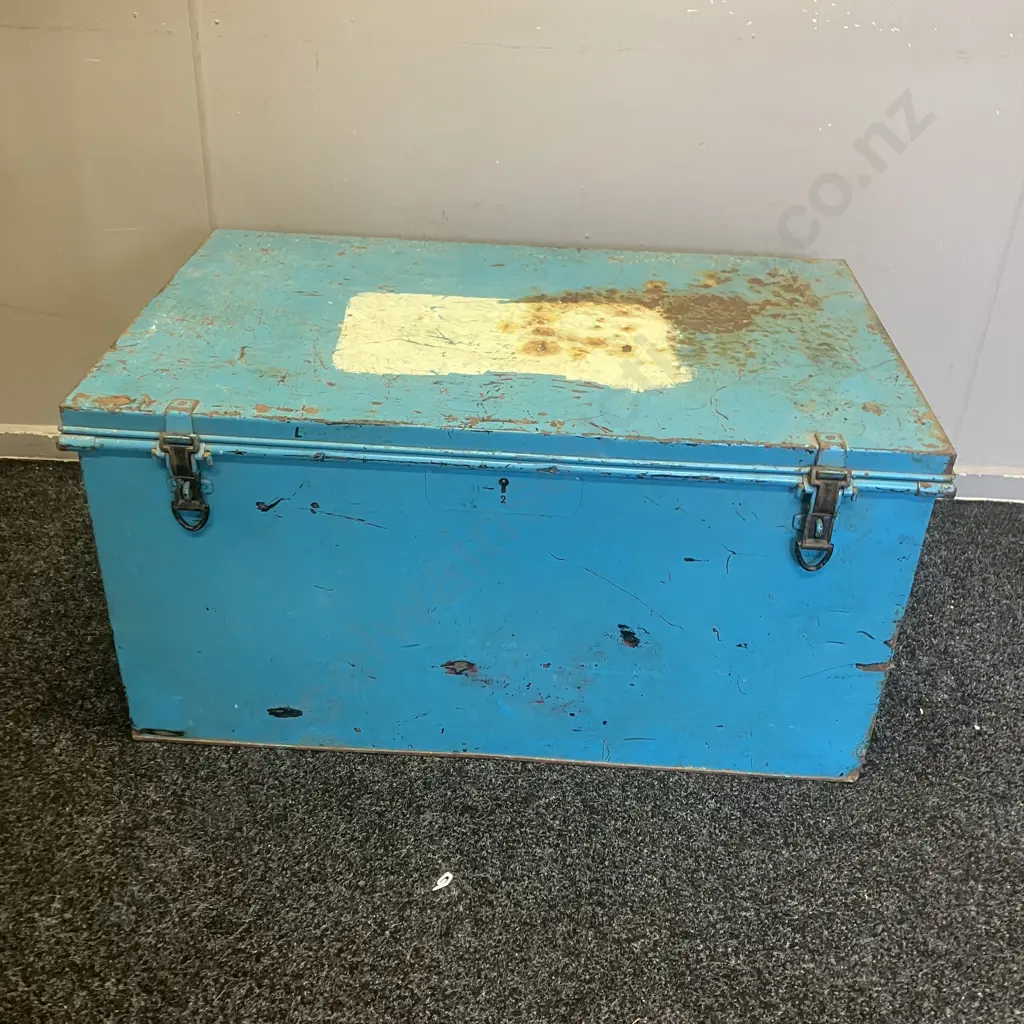 Vintage UANDI Uniform Case - 'Airtight Antproof' Best English Steel. H45 W91 D60cm Image 1++