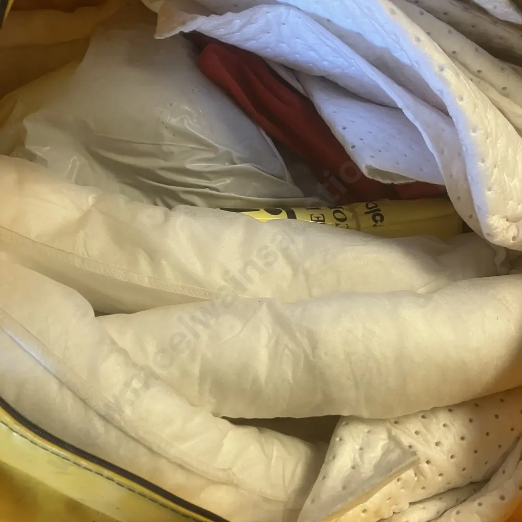 Large Yellow Controlco Bag With Containment Kit Items Image 1++