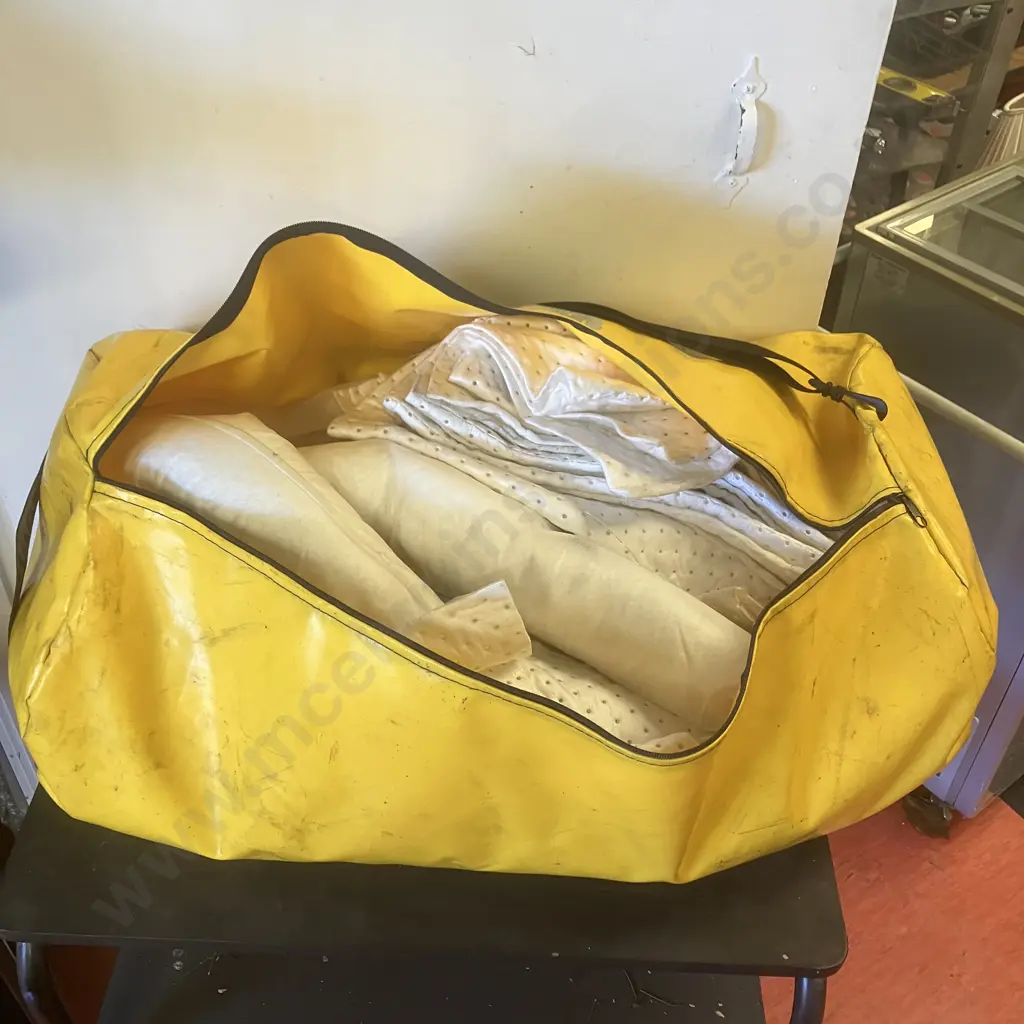 Large Yellow Controlco Bag With Containment Kit Items Image 1++