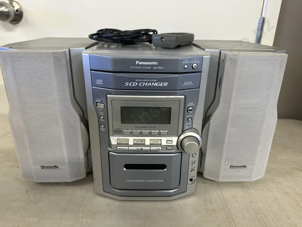 Panasonic CD Stereo System SA-PM11 With Remote Image 1++