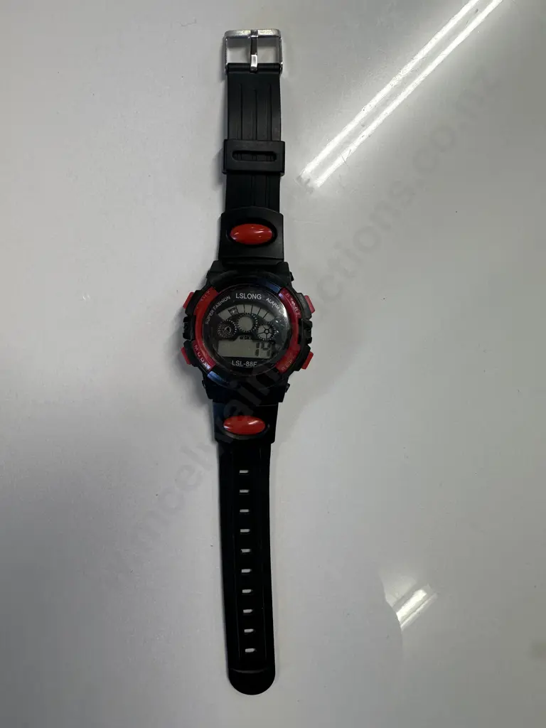 Black & Red Watch Image 1++