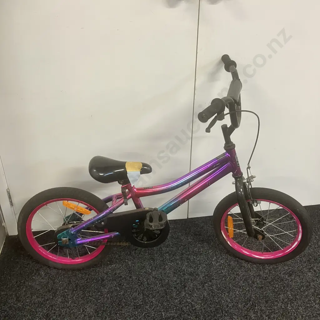 Pink Purple & Blue Milazo Kids Bike Image 1++