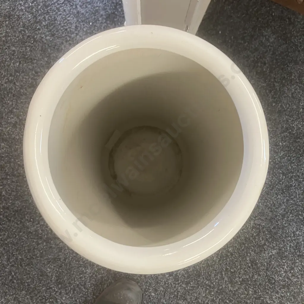 Chinese Chinoiserie Style Ceramic Umbrella Stand. 62 x 23.5cm Image 1++