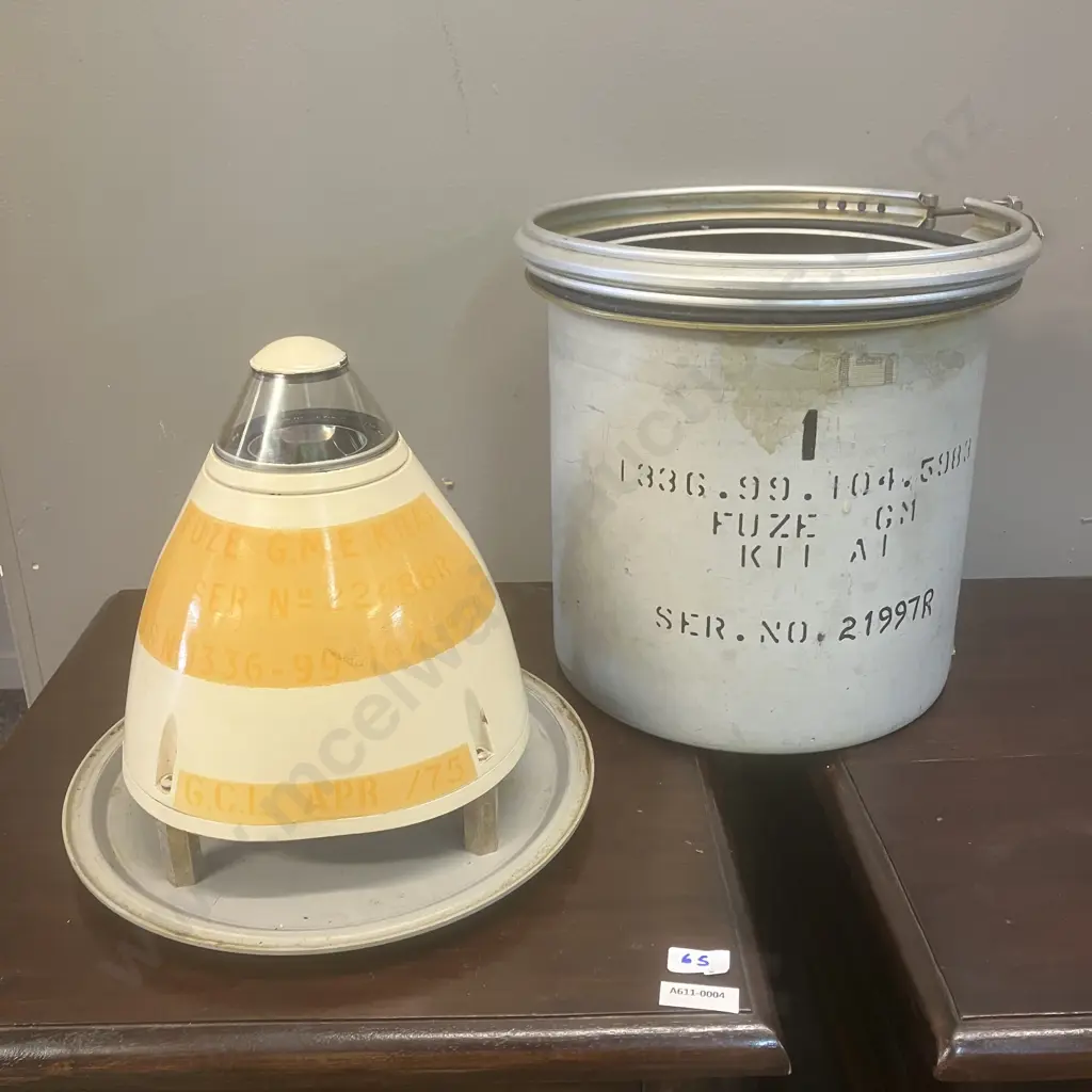 Camera Nose Off A Seacat Surface To Air (SAM) Missile - Leander Class Frigate New Zealand Image 1++