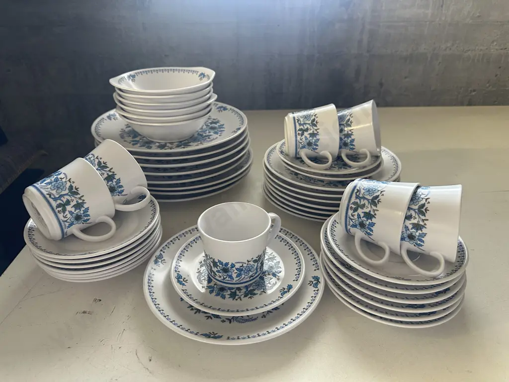 Noritake Progression China Blue Moon Dinnerware #9022 Image 1++