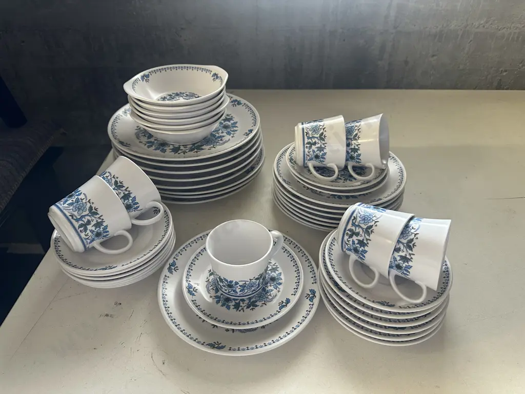 Noritake Progression China Blue Moon Dinnerware #9022 Image 1++