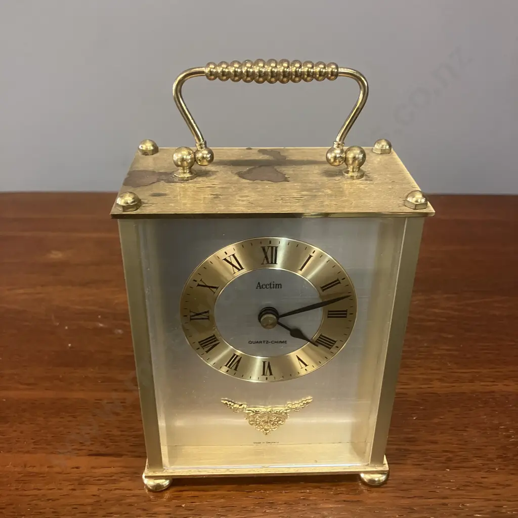 Viintage Acctim  Quartz-Chime Carriage Clock Made in Germany Image 1++
