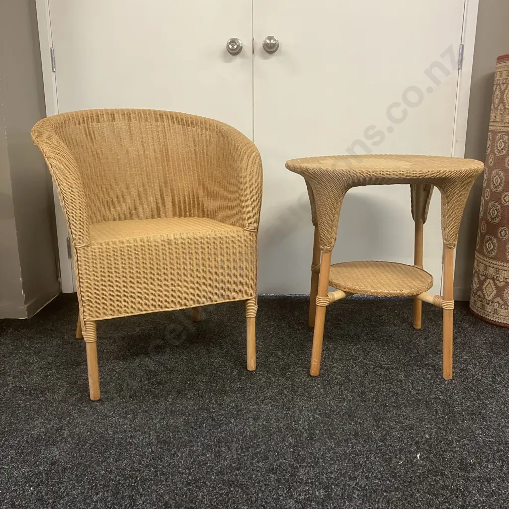 Lusty Lloyd Loom Replica Two Piece Conservatory Set (Ex Contemporary Classics Tauranga) Image 1++