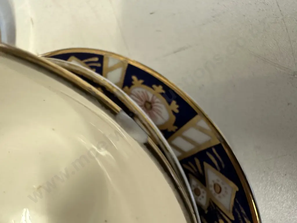 English Savoy China Teaware Including Trios x4, Bowl & Jug (as found) Image 1++