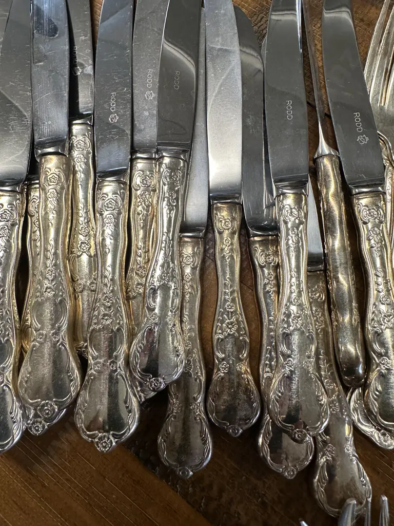 Rodd Camille Silver Plated Cutlery Set Image 1++