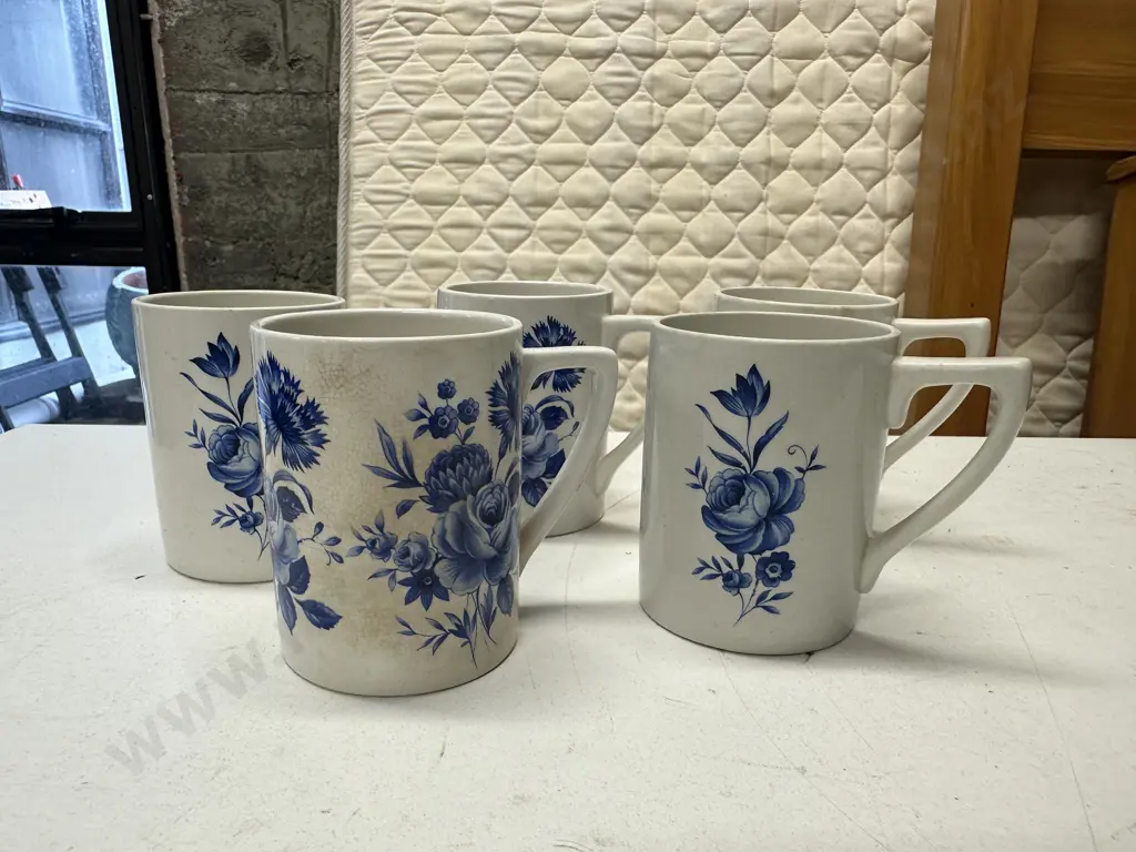 Port Merion Demitasse Coffee Mugs x 5 Image 1++