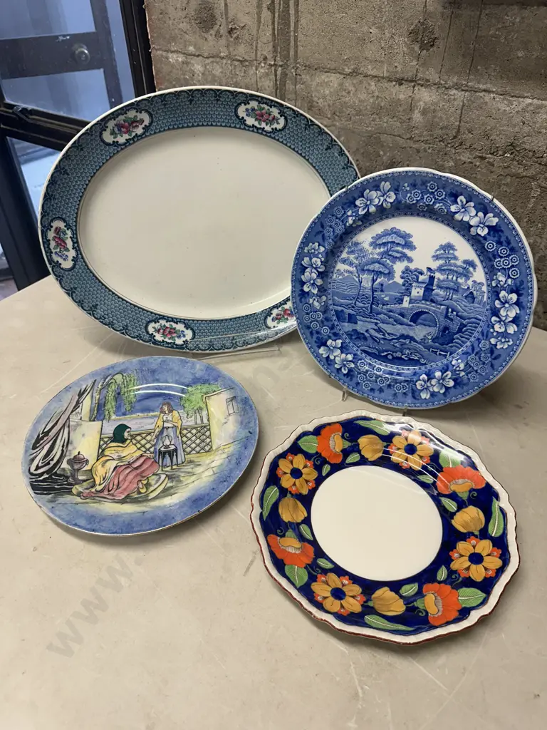 Assorted Platters & Plates Including Copeland, Masons Etc Image 1++