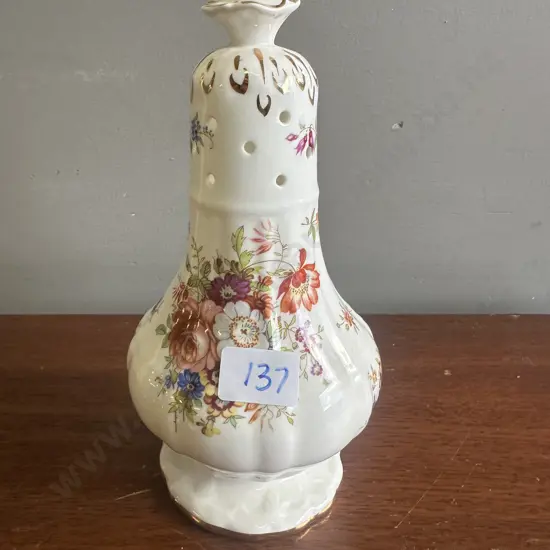 Vintage Hammersley Lady Patricia Sugar Sifter Or Shaker