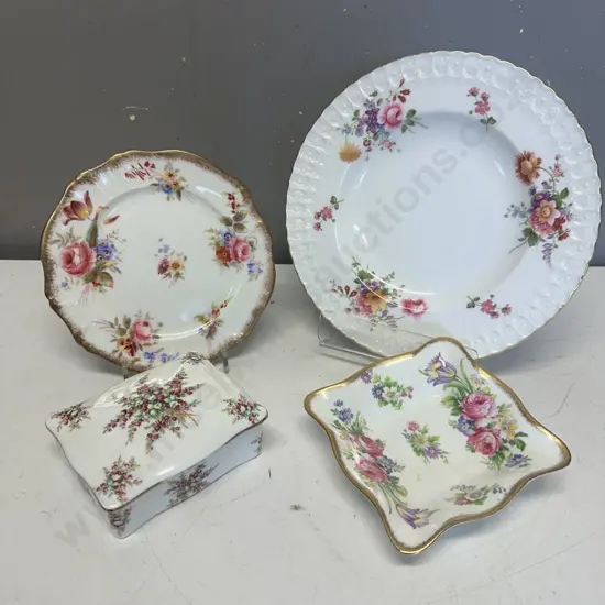 China Items Including Royal Crown Derby, Hammersley Etc