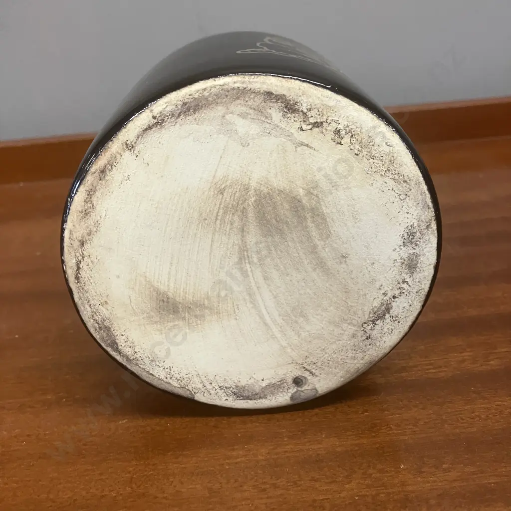 Vintage Scarce  'Makita Tools Not Toys 1994 ' Promotional Very Old Tawny Port Stoneware Jug. H16cm Image 1++