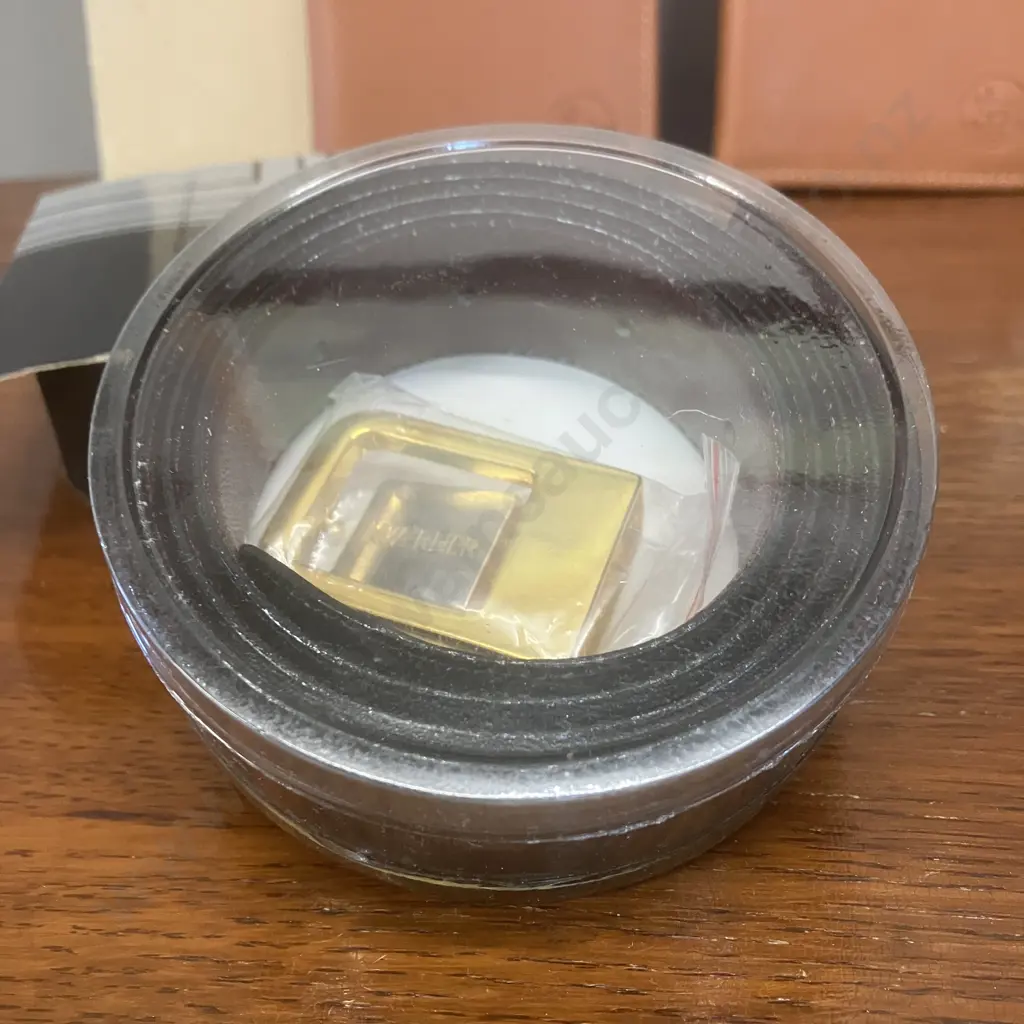 Artic Circle Reindeer Leather Bi-Fold Wallets, Boxed. Stamped Kvaerner With Boxed Kvaerner Buckle & Belt Image 1++