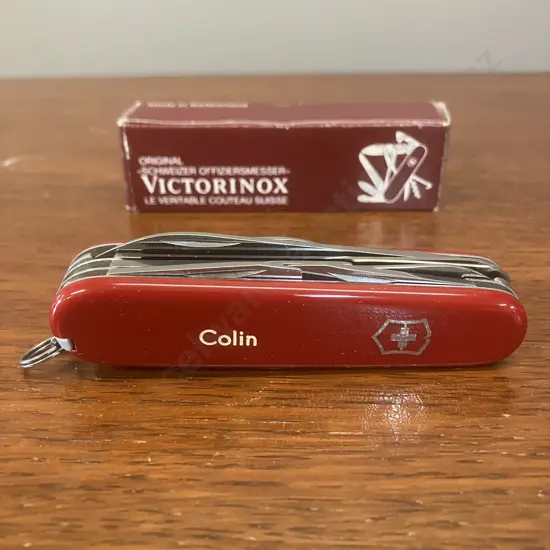 Victorinox Huntsman Swiss Army Knife - 15 Functions, Model 1.3713 With Original Box